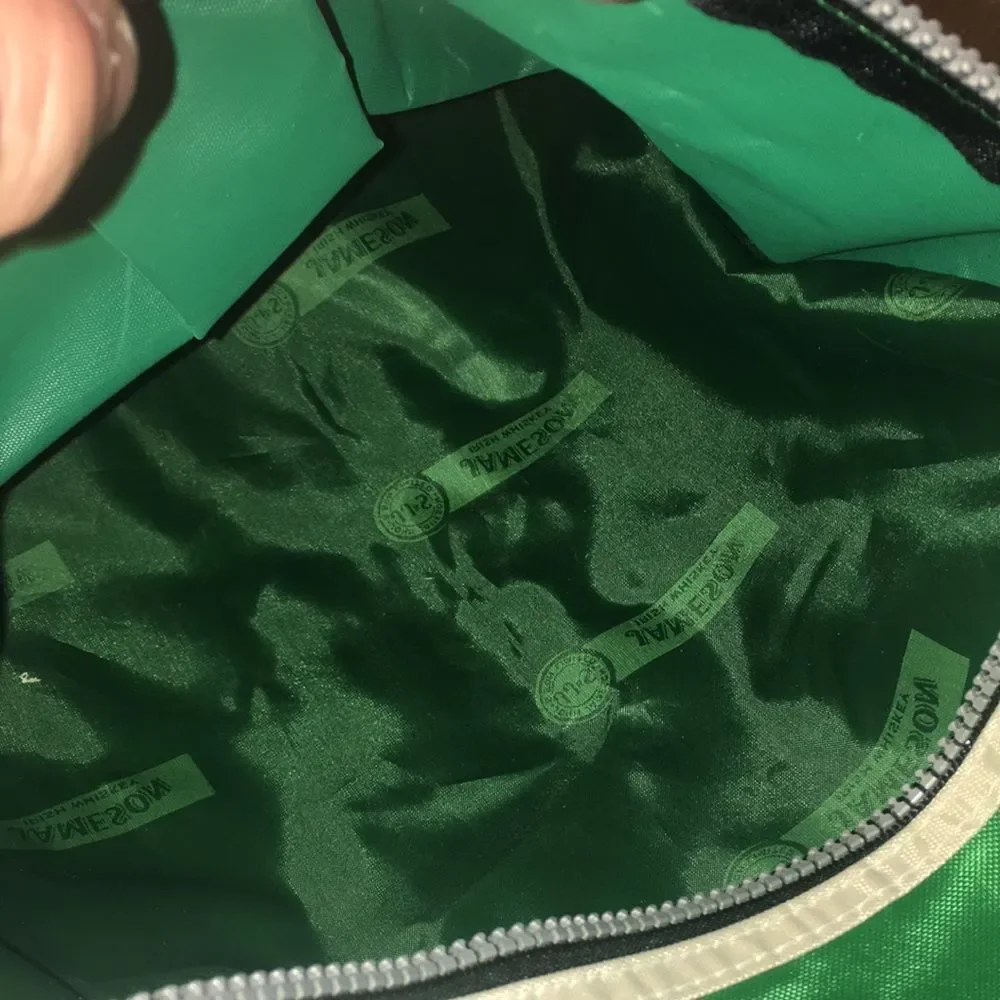 Jameson Green Travel Backpack with wheels and a retractable handle
